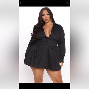 Gone Away Poplin Shirt Dress